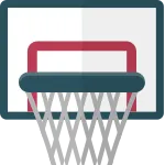 Basketball Goal SVG Icon